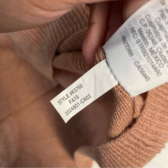 MADEWELL Kimball Pullover Sweater, rolled scoop neck merino wool alpaca blend XS - Picture 12 of 12